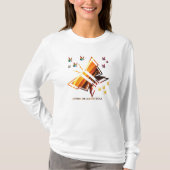 T-shirt Style de l'amant papillon (Devant)