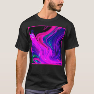 T-shirt Style de lecture couleur dynamique