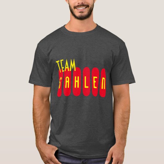 T-shirt Style de l'équipe Sahlen 50 (Devant)
