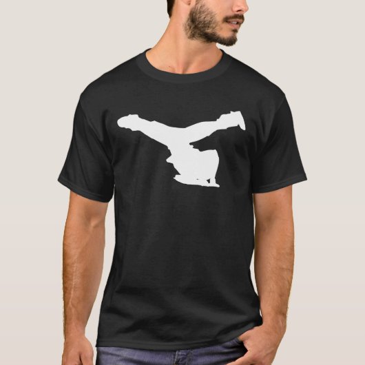 T-shirt Style de moulin à vent blanc (Devant)