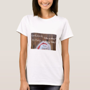 T-shirt Style de Noël moche amusant Marie plaisanterie San