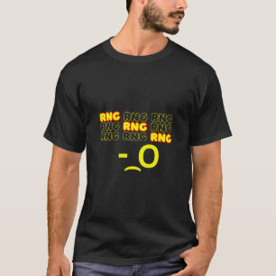 T-shirt Style de police RNG minimal