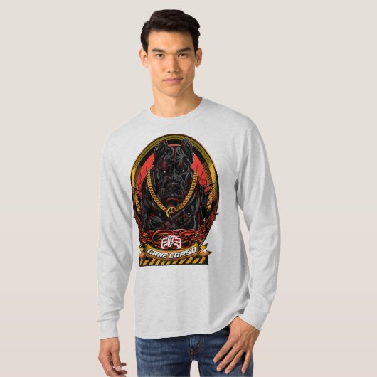 T-shirt Style de rue Cane Corso ELITE (Devant entier)
