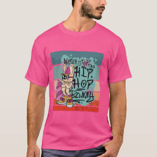 T-shirt style de rue Hip hop musique amoureux danse cultur
