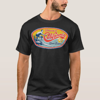 T-shirt Style de Surf rétro vintage UCSB