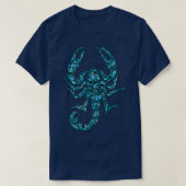T-shirt Style de tatouage Scorpion Scorpio (Design devant)
