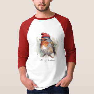 T-shirt Style de vacances champêtre classique Robin