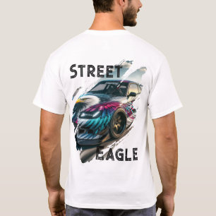 T-shirt Style de voiture de drift Urban Eagle Performance