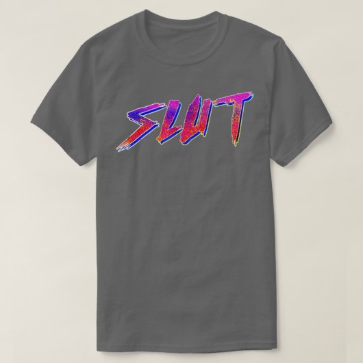 T-shirt Style des années 80 (Design devant)