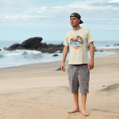 T-shirt Style Design été rétro