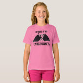 T-shirt Style dessin mignon singes volants chemise (Devant entier)
