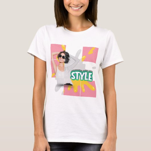 T-shirt Style d'été (Devant)