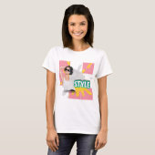 T-shirt Style d'été (Devant entier)
