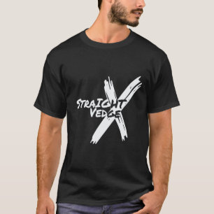 T-shirt Style Droit Végétalien Hommes en détresse
