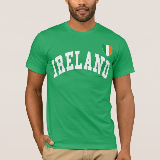 T-shirt Style du Jersey du football de l'Irlande (Devant)