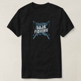 T-shirt Style du logo Baja Fishing