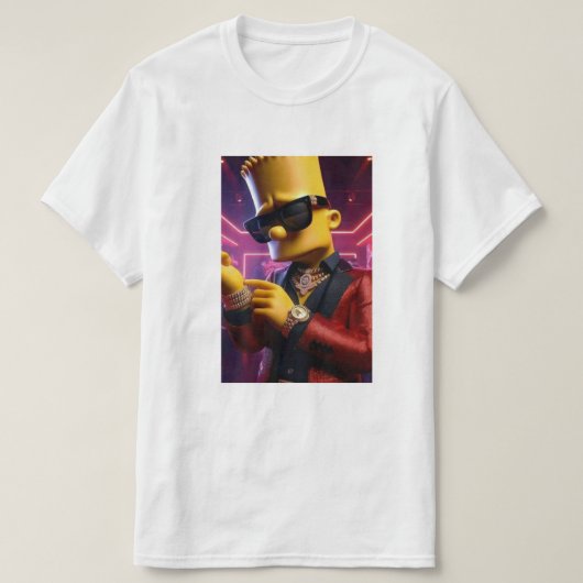 T-SHIRT STYLE ÉLEVÉ (Design devant)