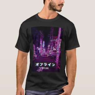 T-shirt Style esthétique Vaporwave Japon 80s Mème triste G