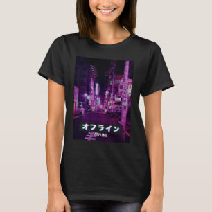 T-shirt Style Esthétique Vaporwave Japon 80s Mème Triste G
