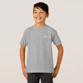 T-shirt Style et soin couleur acier clair (Devant entier)