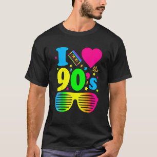 T-shirt Style Fille des années 90 Retro tenues Vintages Vê