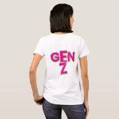 T-shirt style gen z (Dos entier)