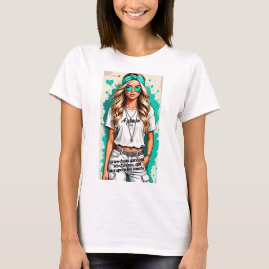 T-shirt style gen z (Devant)