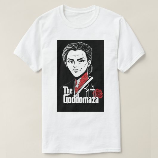 T-SHIRT STYLE GODDOMAZA GODFATHER (Design devant)