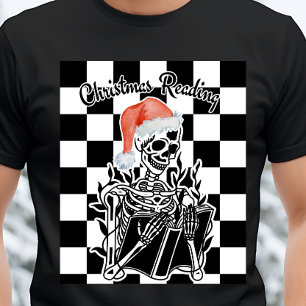 T-shirt Style gothique Lecture de Noël