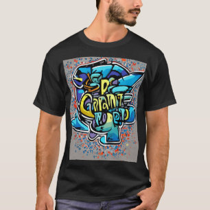 T-shirt Style Graffiti coloré TDdesign