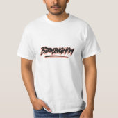 T-shirt Style Graffiti de Birmingham (Devant)