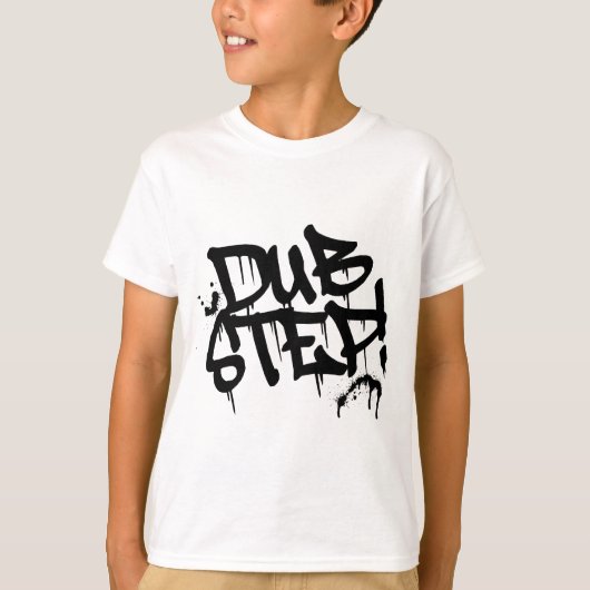 T-shirt Style Graffiti Dubstep (Devant)
