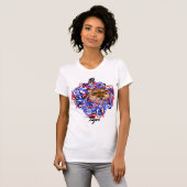 T-shirt Style graffiti original Tigre chinois Année Zodiac (Devant entier)