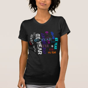 T-shirt Style Graffiti Reprise Ox Année 2021 Femmes B Tee