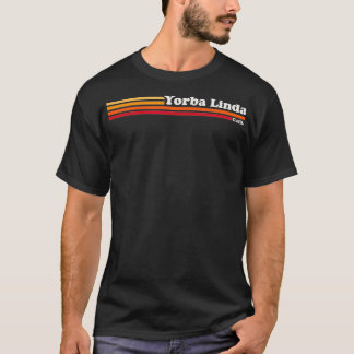 T-shirt Style graphique vintage des années 1980 Yorba Lind