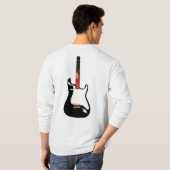 T-shirt Style guitare électrique (Dos entier)