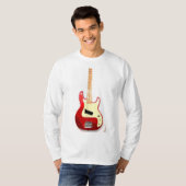 T-shirt Style guitare électrique (Devant entier)