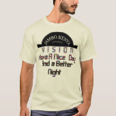 T-shirt Style Homme's Basic Orange Vision Kenya Nice Day (Devant)