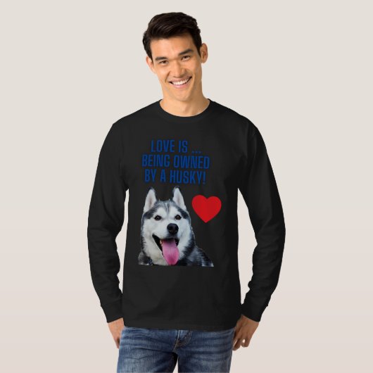 T-shirt Style Husky (Devant entier)