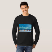 T-shirt Style Husky Riding (Devant entier)