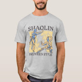 T-shirt Style ivre Shaolin (Devant)