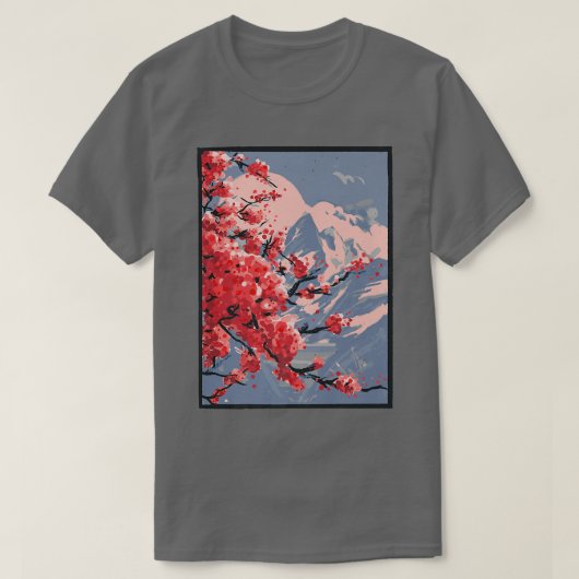 T-shirt Style japonais Cool beau (Design devant)