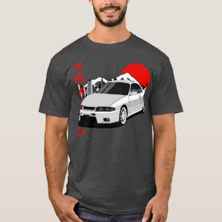 T-shirt Style JDM Nissan Skyline GTR R33