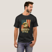 T-shirt Style Liberté (Devant entier)