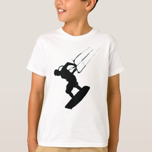 T-shirt style libre Kiteboarding (Devant)