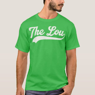 T-shirt Style Lou Sports Jersey Distressed