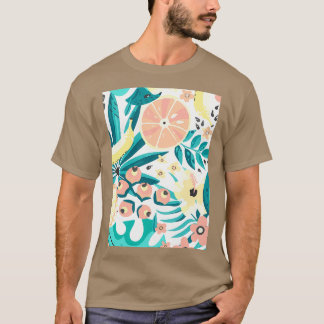 T-shirt Style Motif exotique Avocado