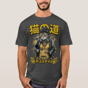 T-shirt Style Neko – Mode Urbaine Japonaise avec Design de