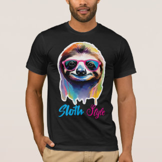 T-shirt style paresseux
