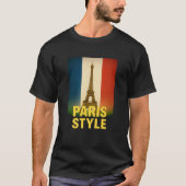 T-shirt Style Parisien (Devant)